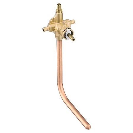 Moen Includes bulk pack Posi-Temp(R) 1/2" crimp ring PEX with cc/ips tub connection pressure balancing 62380PF